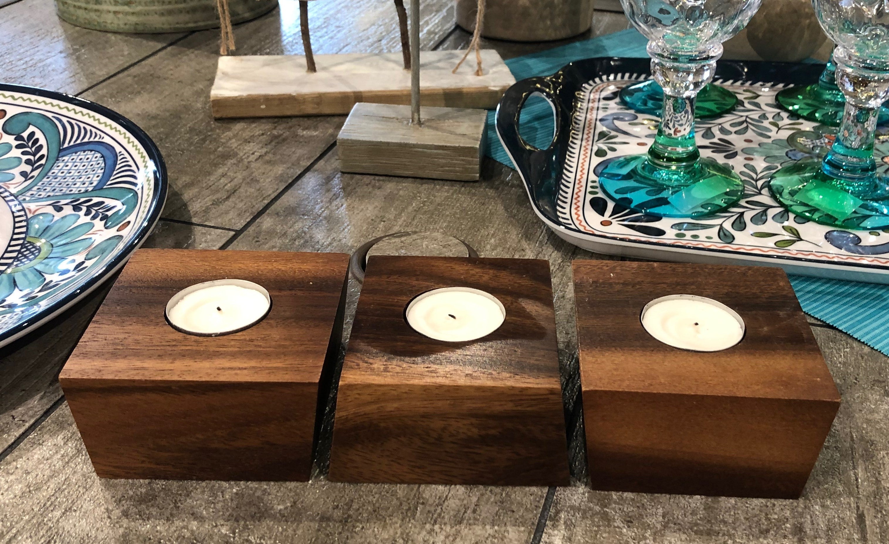 Candleholders + Tealights